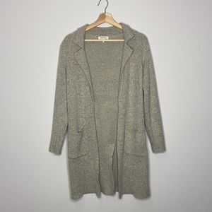 NWOT Grey Open Front Cardigan